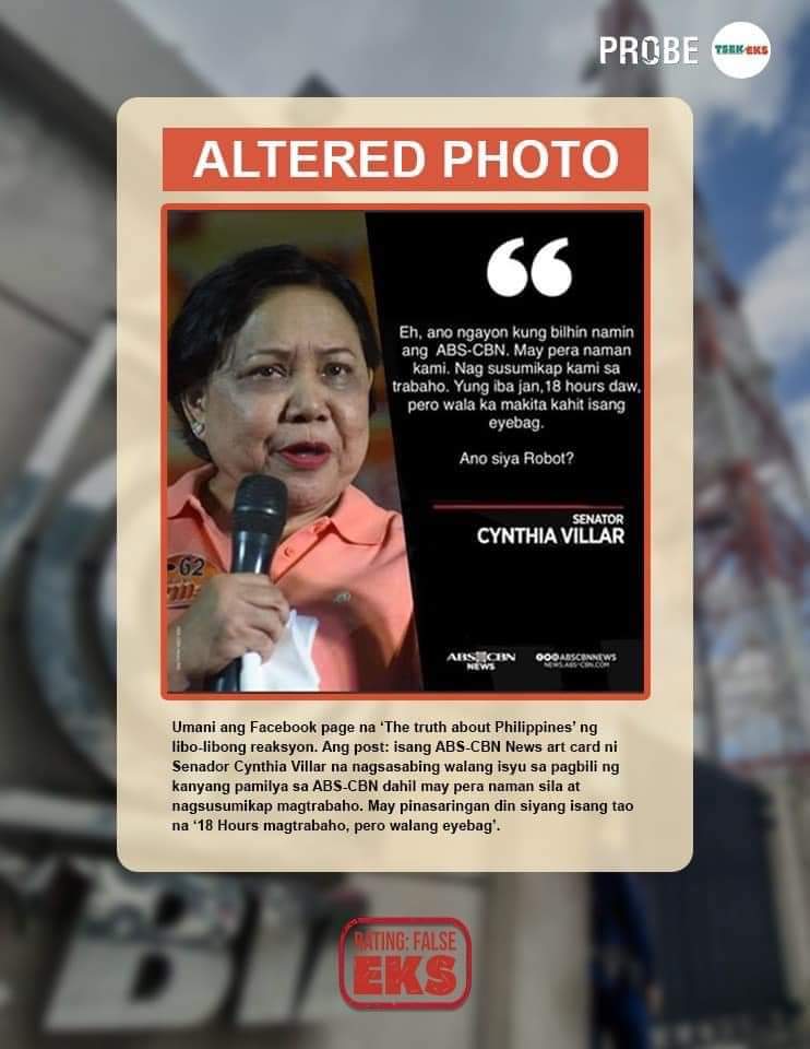 Fact Checking Claim # 26